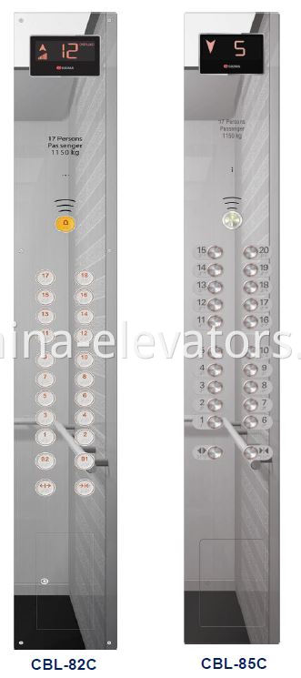 Sigma Elevator COP LOP HPI With Mirror Finished Stainless Steel